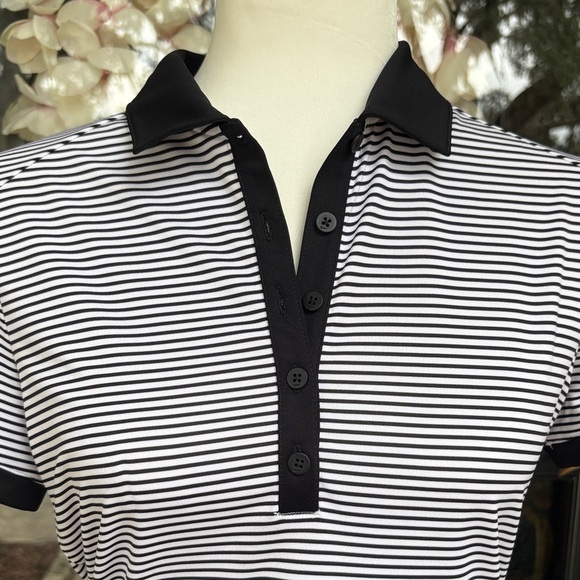 NIKE Victory Golf Stripe Polo Polo Shirt - Picture 4 of 11
